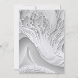 White Honeycomb Save The Date
