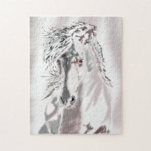 White Horse - Art Jigsaw Puzzle