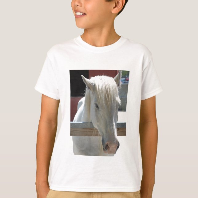 White Horse Beauty T-Shirt (Front)