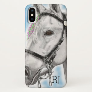 White Horse iPhone X Case
