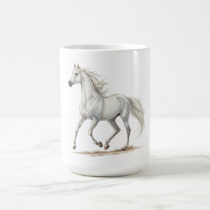 White Horse Coffee Mug