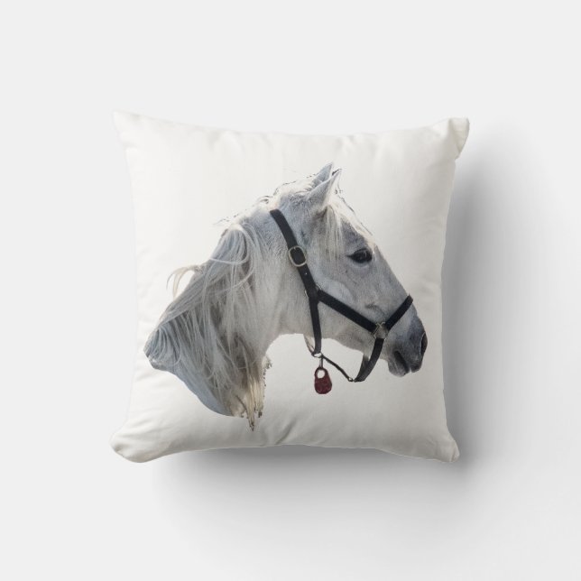 White Horse Cushion (Front)