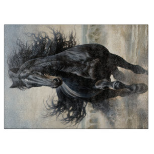 White Horse Cutting Board