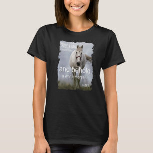 White Horse From Heaven Christian Faith T-Shirt