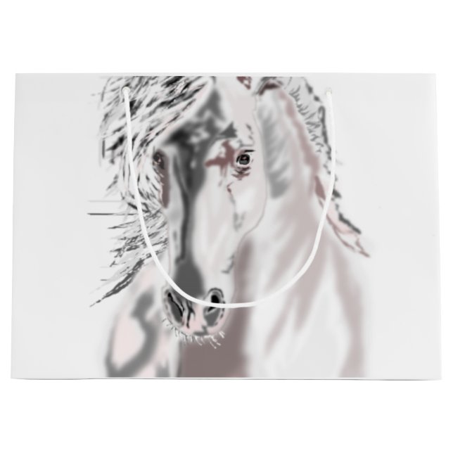 White Horse Gift Bag Your Colours (Front)
