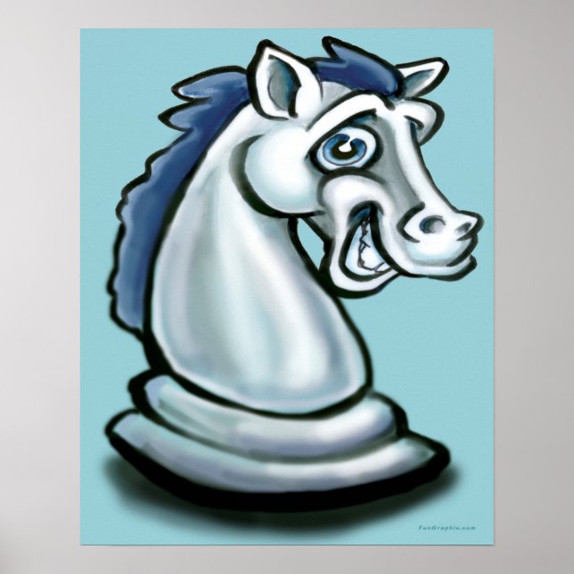 White Horse Poster (Front)