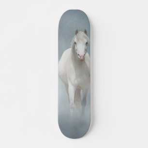 WHite horse skateboard