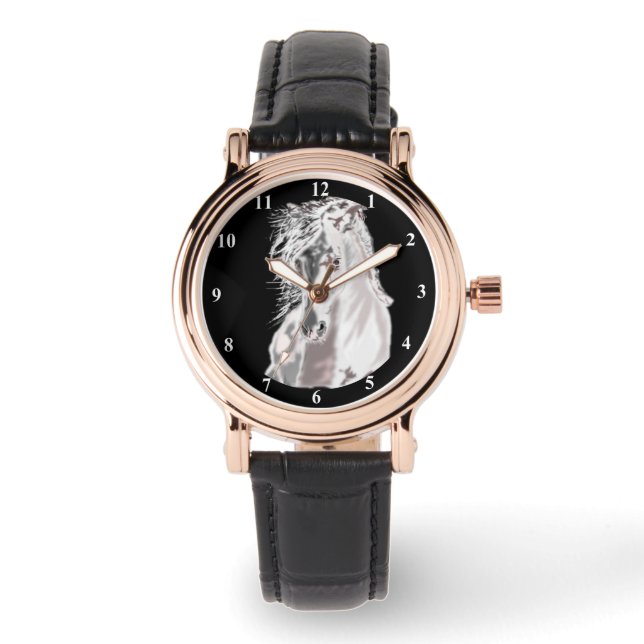 White Horse Watch - Choose Colours (Front)