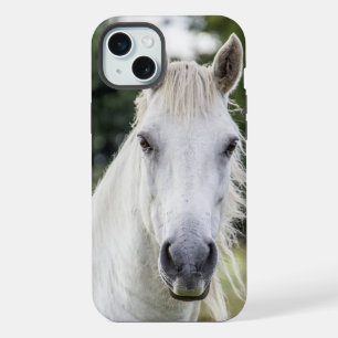 White Horse's Face Phone Case