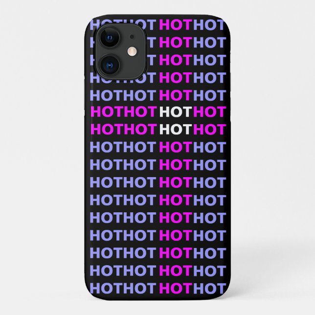 WHITE HOT iPhone 11 case (Back)