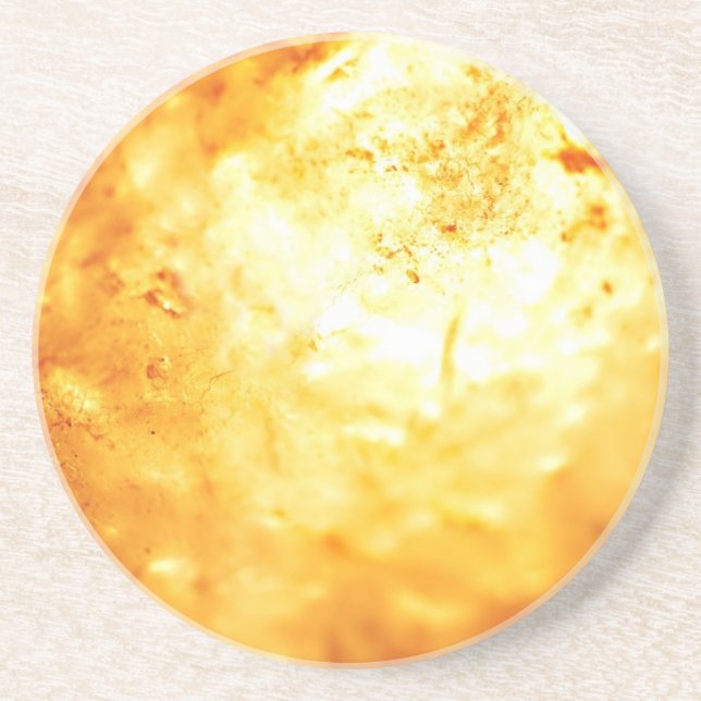 White Hot Lava Coaster (Front)