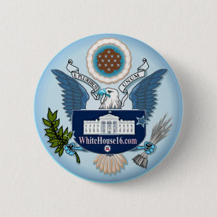 White House 2016 Great Seal Button