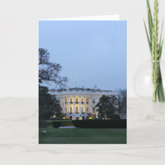 White House Celebrate Christmas Holiday Card