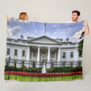 WHITE HOUSE FLEECE BLANKET