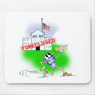 White House Foreclosed Mouse Pad