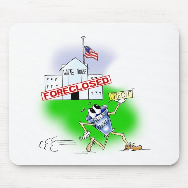 White House Foreclosed Mouse Pad (Front)