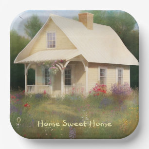 White House Housewarming Paper Plate
