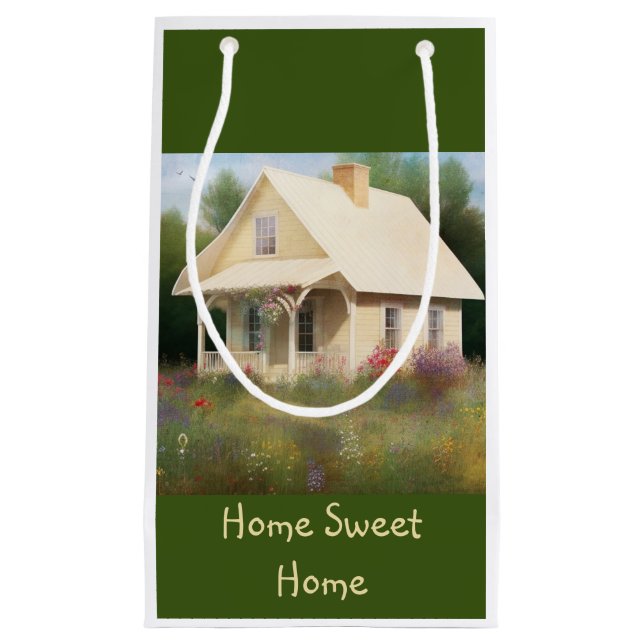 White House Housewarming Small Gift Bag (Front)