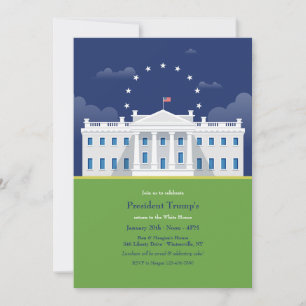 White House Inaugural Party Invitations
