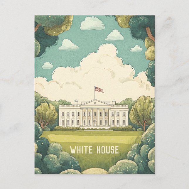 White House Postcard (Front)