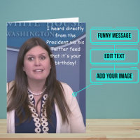 White House Press Secretary Funny Birthday