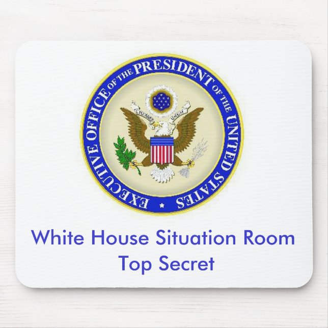 White House Situation Room Mousepad (Front)