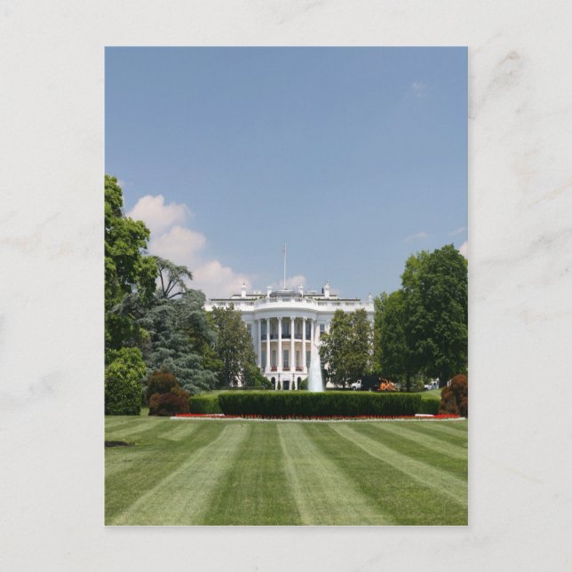 White House Washington DC USA strength and power Postcard (Front)