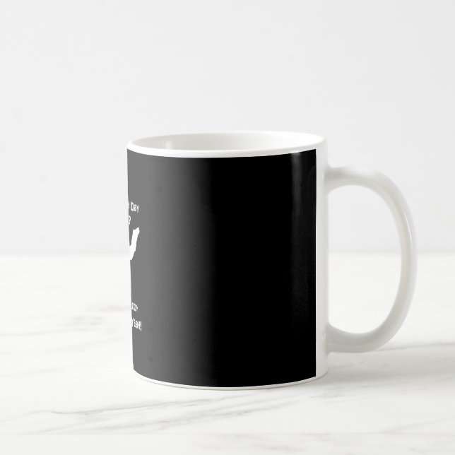 White Hump Day Camel Coffee Mug (Right)
