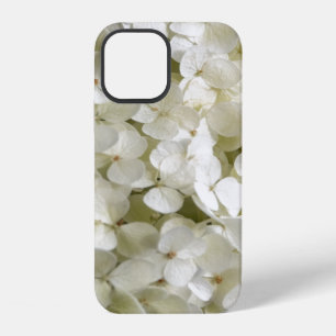 White Hydrangea Flowers iPhone Case