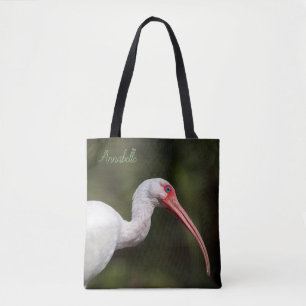White Ibis Tote Bag