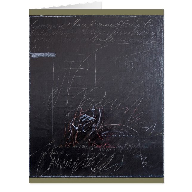 White Ideas and Blackboards 3 Big Card (Front)