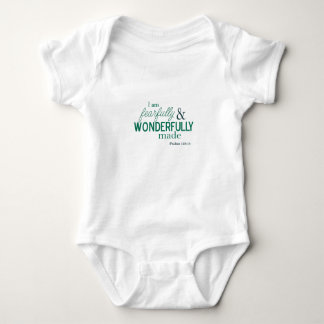 white infant t-shirt bible verse baby bodysuit