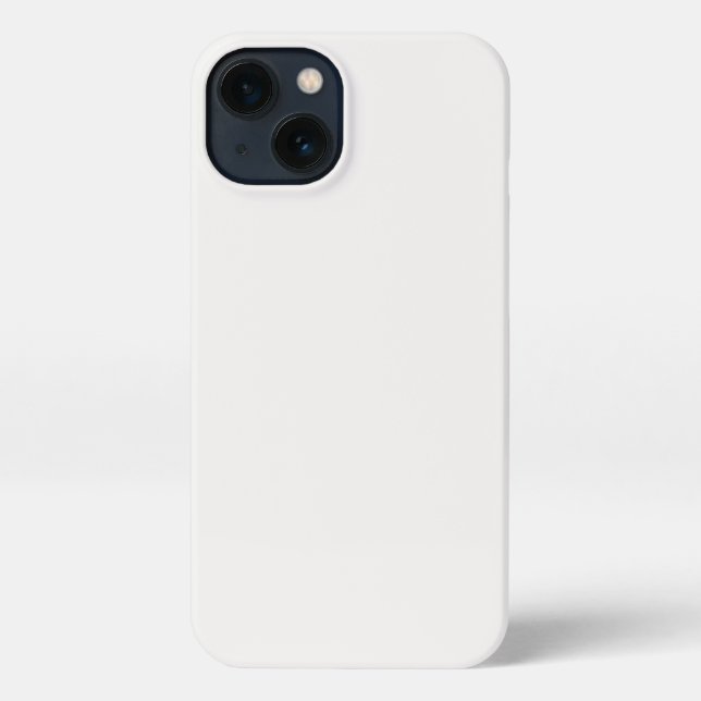 White iPhone Case  (Back)