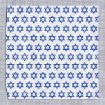 White Israel Bandanna, Israel flag fashion Bandana<br><div class="desc">BANDANAS: Patriotic Israel Flag fashion with blue star pattern & Israel - love my country,  travel,  holiday,  national patriots / sports fans</div>