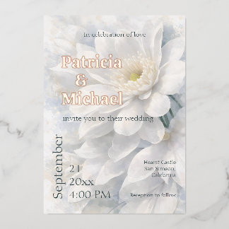 White Ivory Quiet Luxury Romantic Elegant Wedding