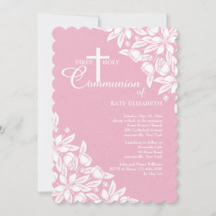 White Jasmine Invitation