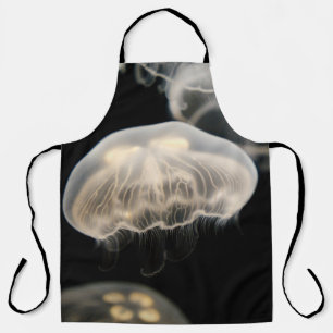 WHITE JELLYFISH APRON