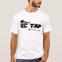white KC TAP T-Shirt