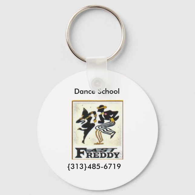 White Keychain (Front)