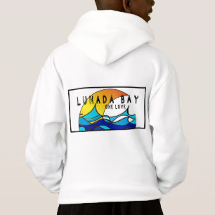 White Kids Hoodie- no zip