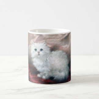White Kitten, Carl Kahler Coffee Mug
