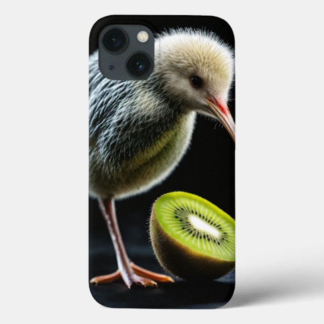 WHITE KIWI I PHONE CASE (Back)