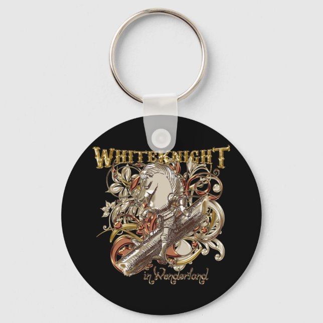 White Knight Carnivale Style (Gold Version) Key Ring (Front)