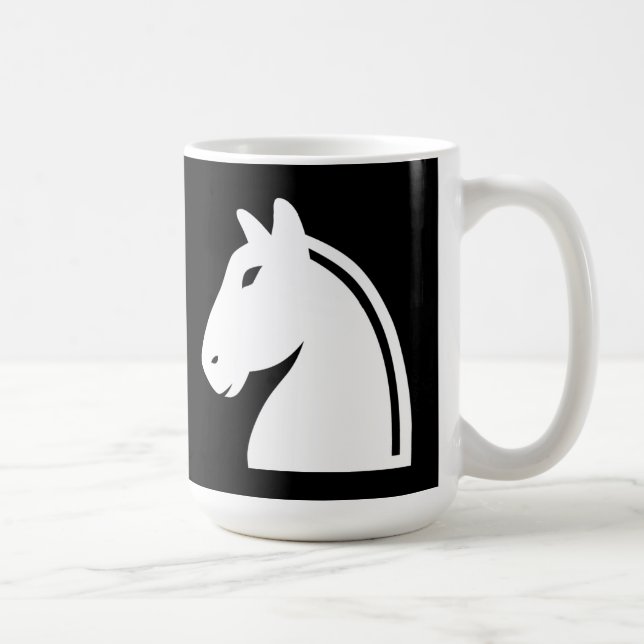 White Knight Coffee Mug (Right)