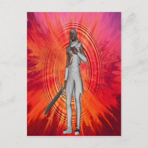 White Knight Postcard