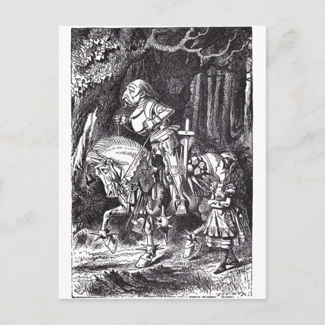 White Knight Postcard (Front)