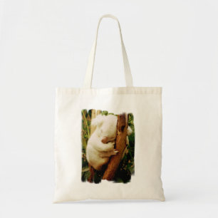 White Koala Bear Small Tote Bag