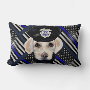 White Labrador Retriever Lumbar Cushion