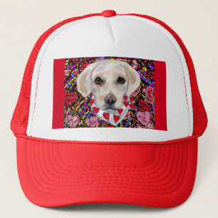 White Labrador Retriever Trucker Hat