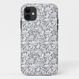 White Lace 1 iPhone 11 Case